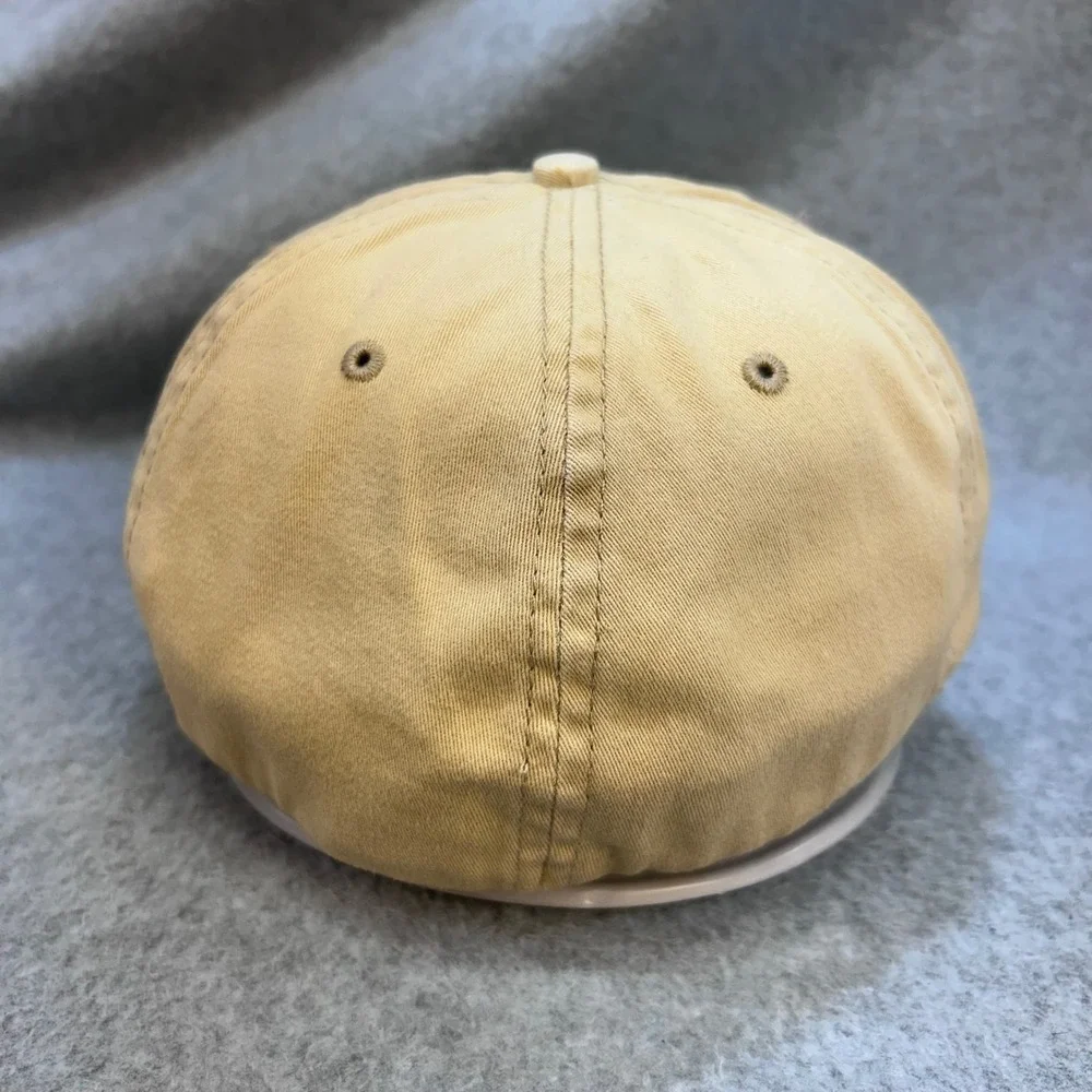Hard Rock Hotel Biloxi Adult Tan Hard Rock Hat Embroidered Elastic OSFM